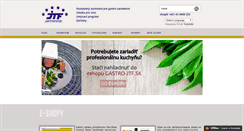 Desktop Screenshot of jtf.sk